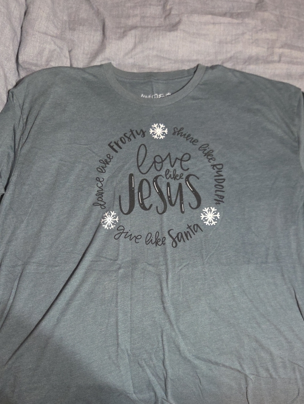 Love Like Jesus Short Sleeve Tee - Gray